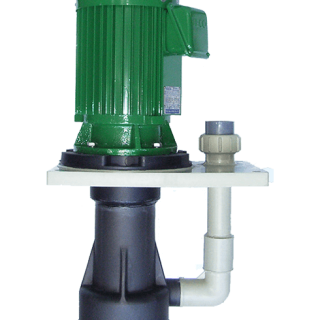 TFV/TFO/TFP 可空轉槽內直立式耐酸鹼泵浦